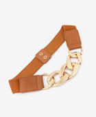 Chain Detail Elastic Belt - Body By J'ne