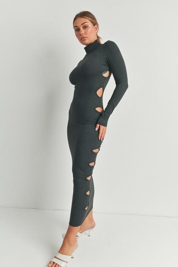 Cutout Detail Maxi Dress - Body By J'ne