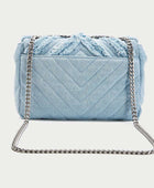 Denim Chain Bag - Body By J'ne