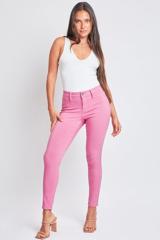 Full Size Hyperstretch Mid-Rise Skinny Pants - Body By J'ne