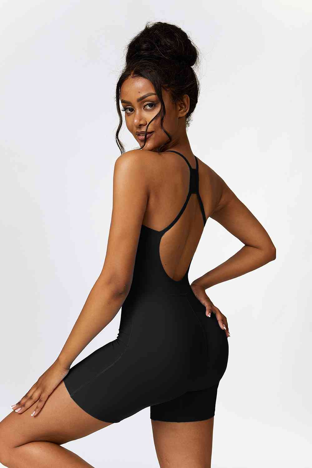 Halter Neck Sports Romper - Body By J'ne