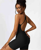 Halter Neck Sports Romper - Body By J'ne