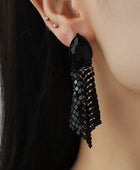 Geometric Zircon Alloy Earrings - Body By J'ne