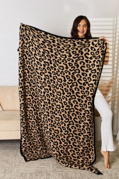 Cuddley Leopard Decorative Throw Blanket - Body By J'ne