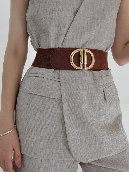 D Buckle Elastic Belt - Body By J'ne