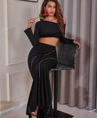 High Waist Contrast Maxi Skirt - Body By J'ne