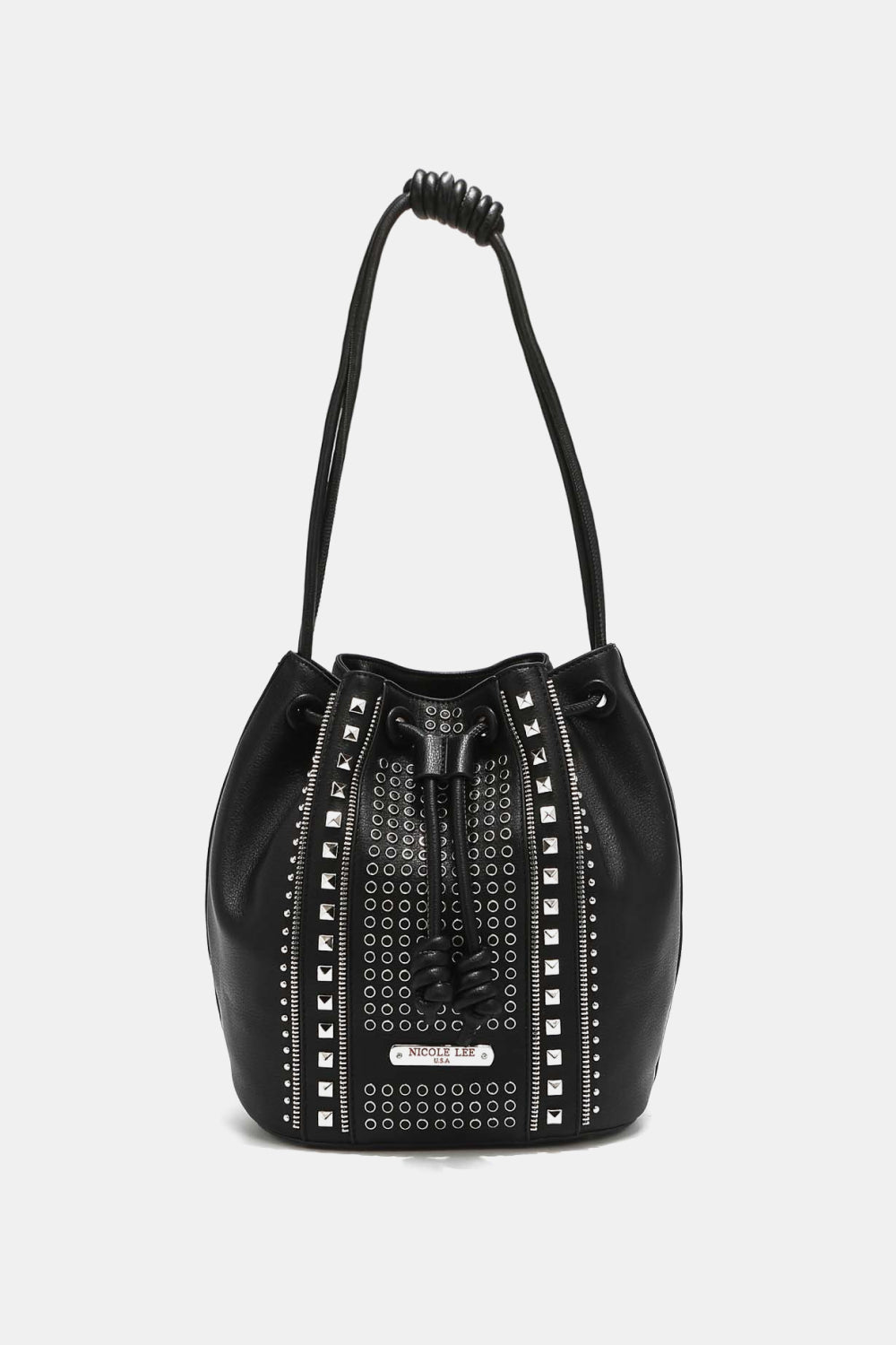 Amy Studded Bucket Bag - Body By J'ne