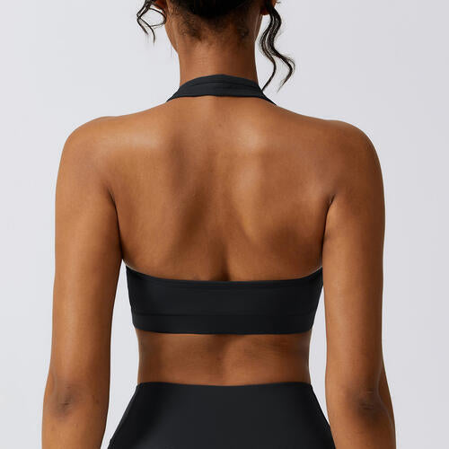 Halter Neck Sport Bra - Body By J'ne