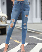 Distressed Skinny Jeans - Body By J'ne