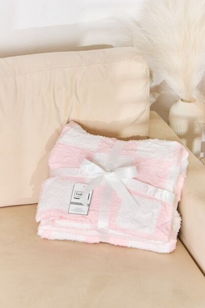 Cuddley Checkered Decorative Throw Blanket - Body By J'ne