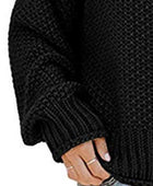 Turtleneck Dropped Shoulder Sweater - Body By J'ne