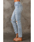 Distressed Straight Legs with Pockets - Body By J'ne