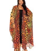 Dot Robe With Wrist Band - Body By J'ne