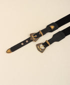 Double Buckle PU Leather Belt - Body By J'ne