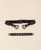 Double Buckle PU Leather Belt - Body By J'ne