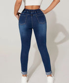 Drawstring Cropped Jeans - Body By J'ne