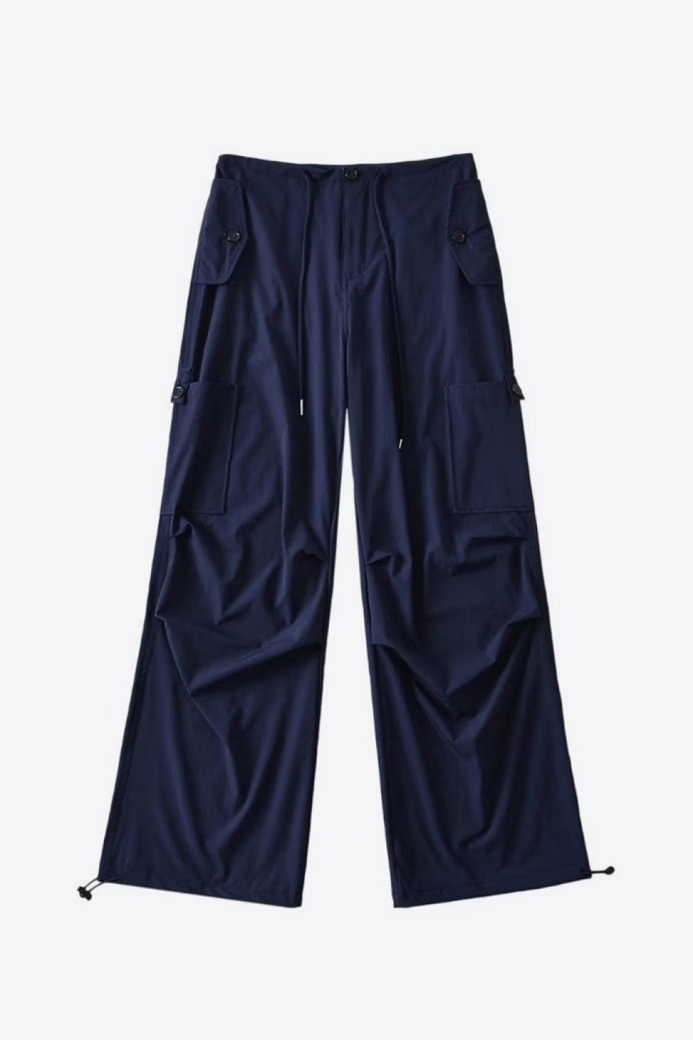 Drawstring Waist Joggers with Pockets - Body By J'ne