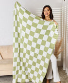 Cuddley Checkered Decorative Throw Blanket - Body By J'ne