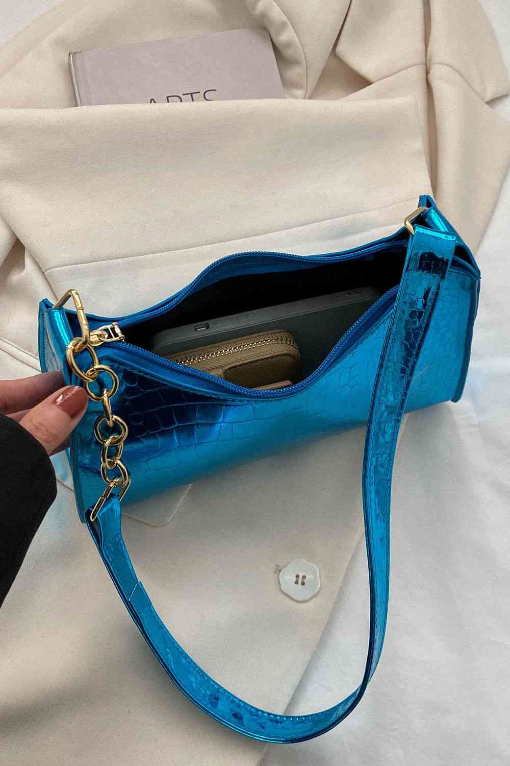 PU Leather Shoulder Bag - Body By J'ne