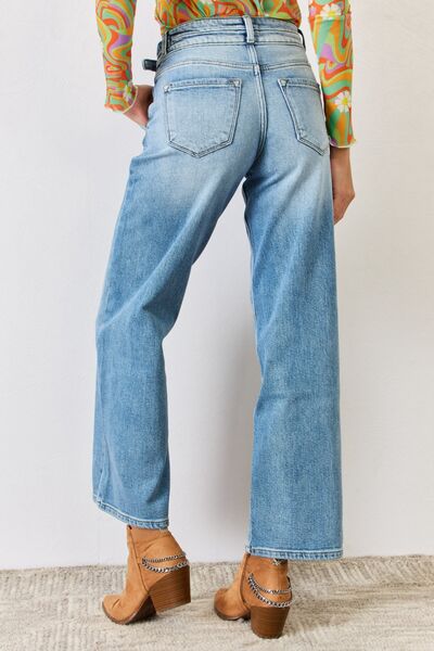 High Waist Wide Leg Jeans - Body By J'ne