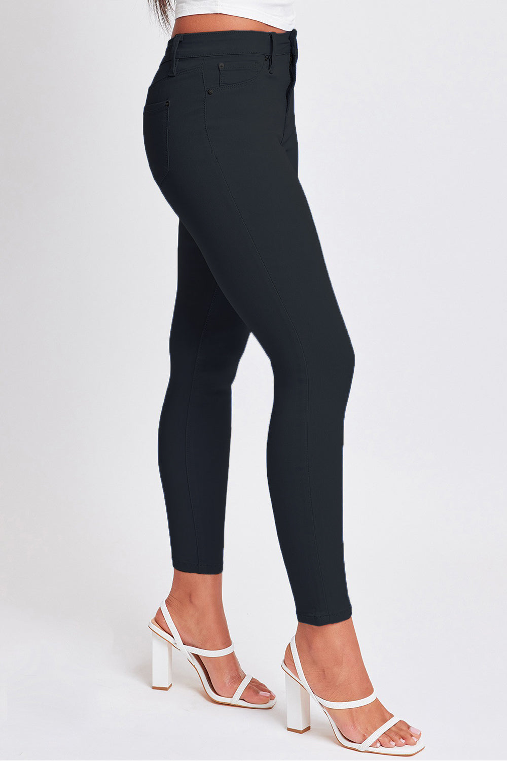 YMI Full Size Hyperstretch Mid-Rise Skinny Pants - Body By J'ne