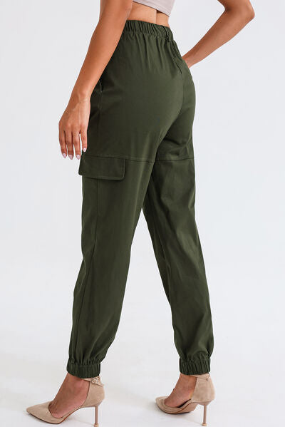 High Waist Cargo Pants - Body By J'ne