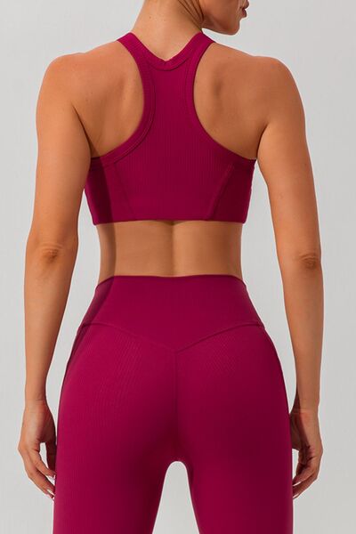 Round Neck Racerback Active Tank - Body By J'ne