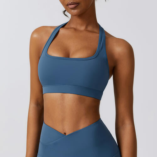 Halter Neck Sport Bra - Body By J'ne