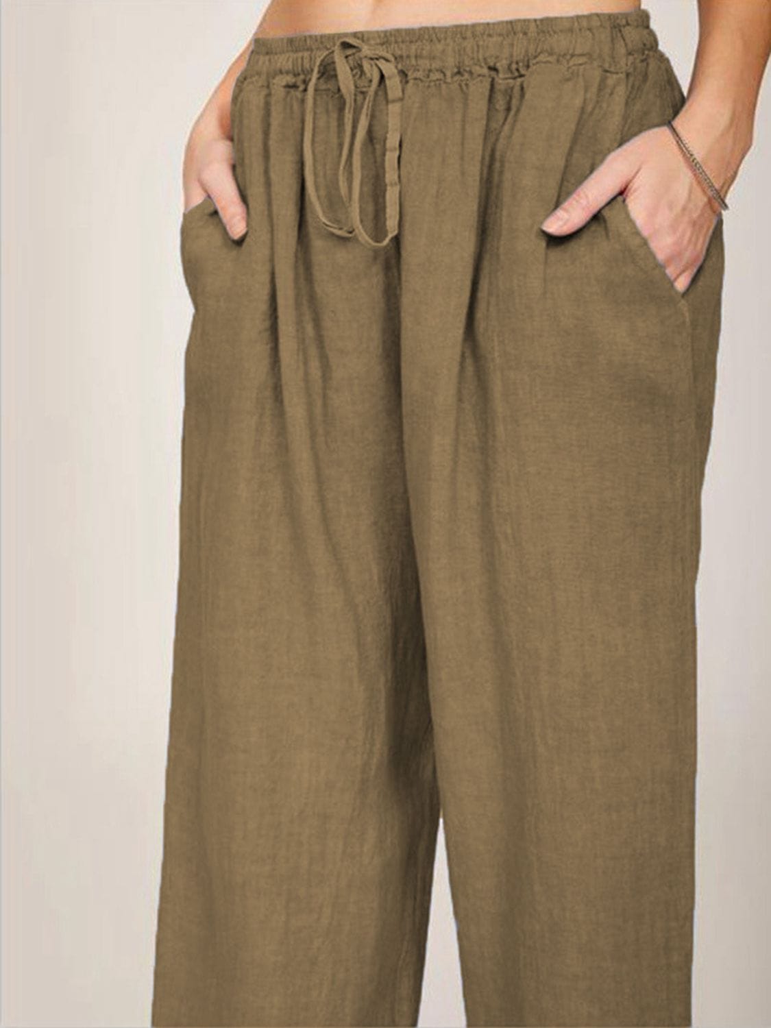 Easy Breezy Full Size Pants - Body By J'ne