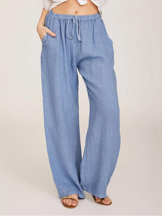 Easy Breezy Full Size Pants - Body By J'ne