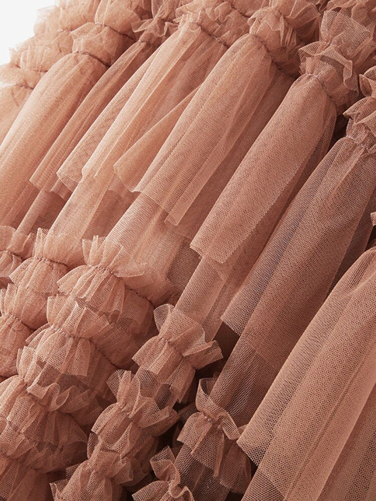 High Waist Lace Irregular Skirt - Body By J'ne