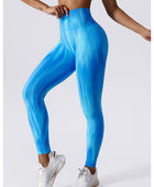 Tie-Dye High Waist Active Pants - Body By J'ne