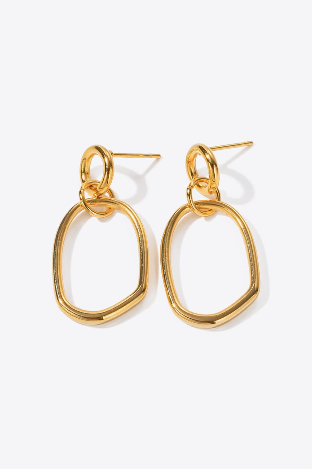 18K Gold-Plated Dangle Earrings - Body By J'ne