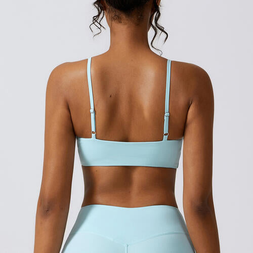 Spaghetti Strap Sport Bra - Body By J'ne