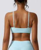 Spaghetti Strap Sport Bra - Body By J'ne