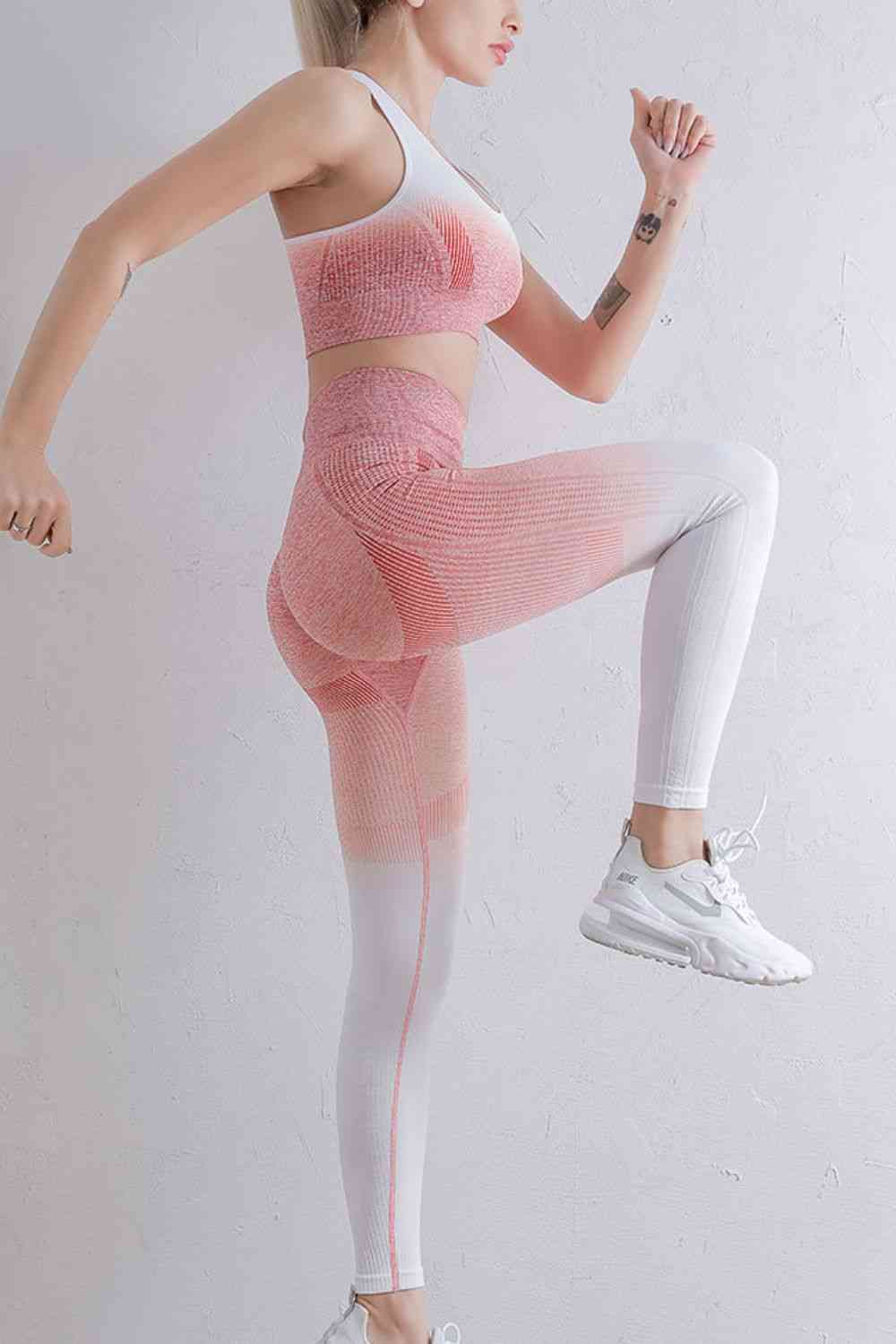 Gradient Sports Bra and Leggings Set - Body By J'ne