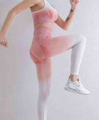 Gradient Sports Bra and Leggings Set - Body By J'ne