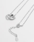 925 Sterling Silver Inlaid Zircon Heart Necklace - Body By J'ne