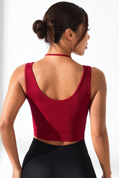 Cutout Wide Strap Active Tank - Body By J'ne