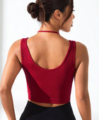 Cutout Wide Strap Active Tank - Body By J'ne