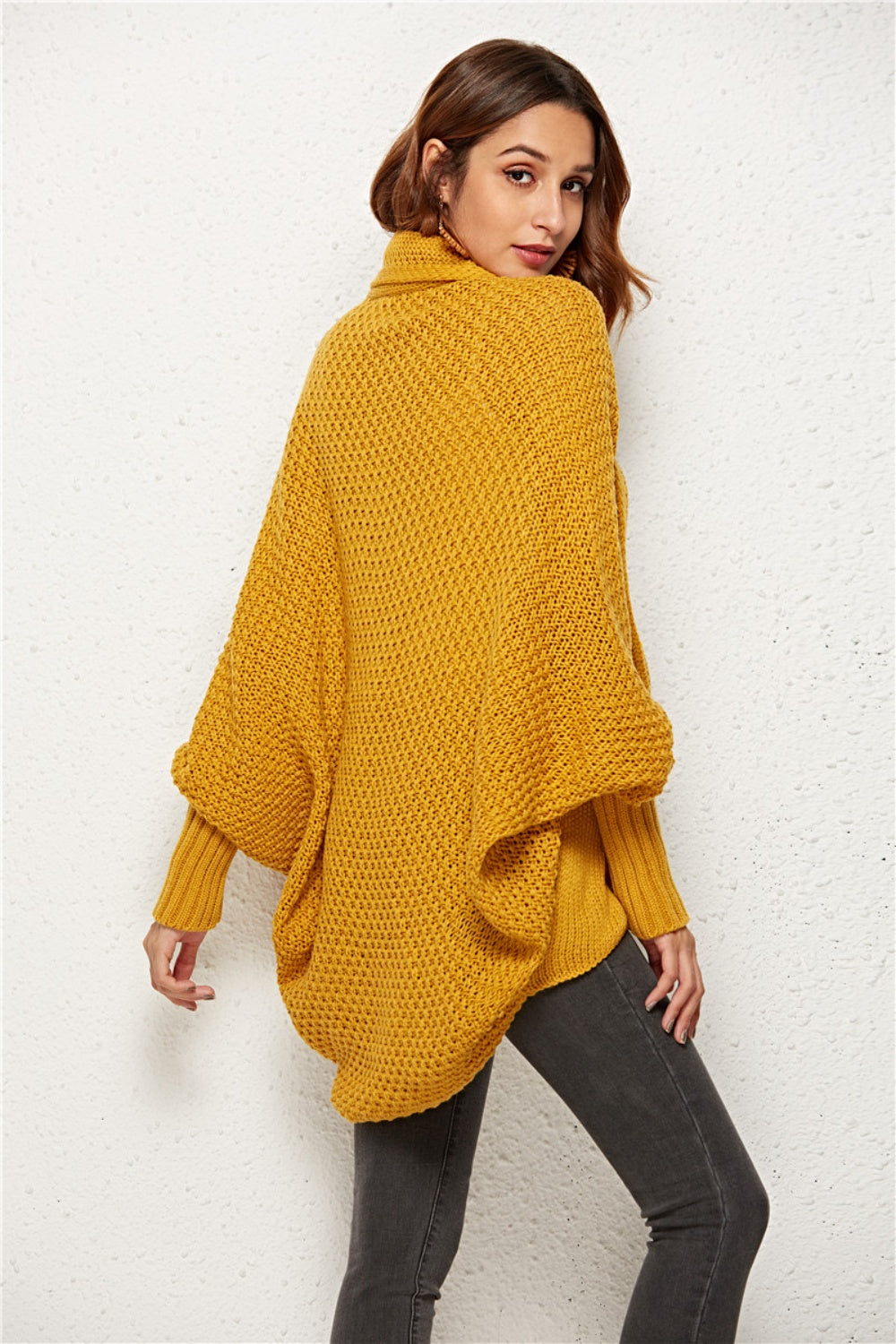 Open Front Batwing Sleeve Cardigan - Body By J'ne