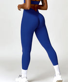 Ruched Pocketed High Waist Active Leggings - Body By J'ne