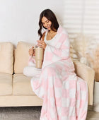 Cuddley Checkered Decorative Throw Blanket - Body By J'ne