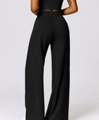 Drawstring High Waist Active Pants - Body By J'ne