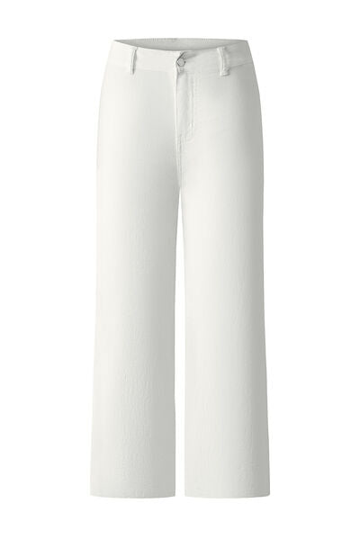 High Waist Wide Leg Jeans - Body By J'ne