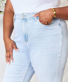 Utopia Full Size High Waist Straight Jeans - Body By J'ne