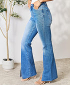 Slit Flare Jeans - Body By J'ne