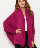 Open Front Batwing Sleeve Cardigan - Body By J'ne