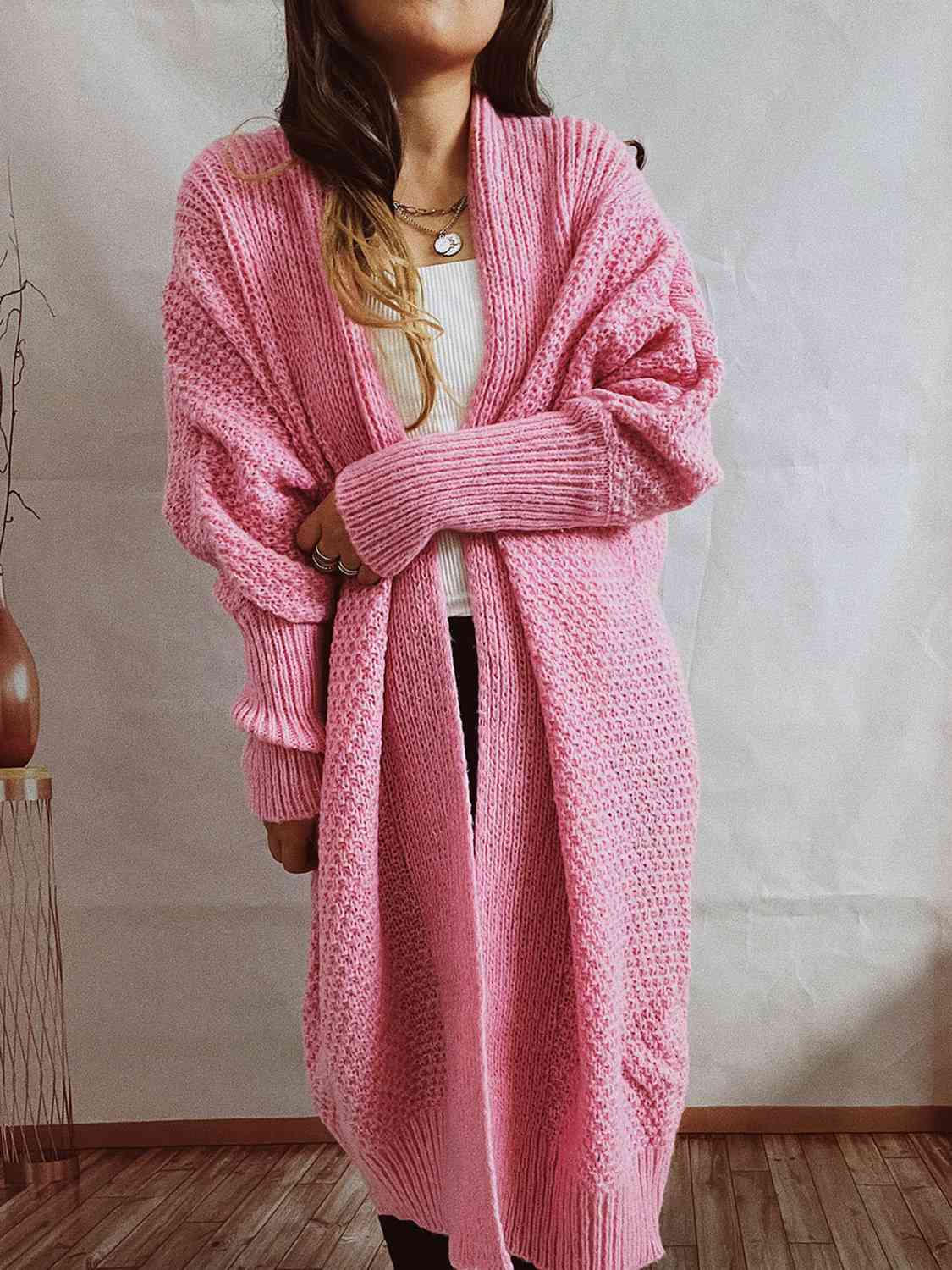 Open Front Longline Cardigan - Body By J'ne