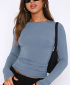 Round Neck Long-Sleeve Top - Body By J'ne